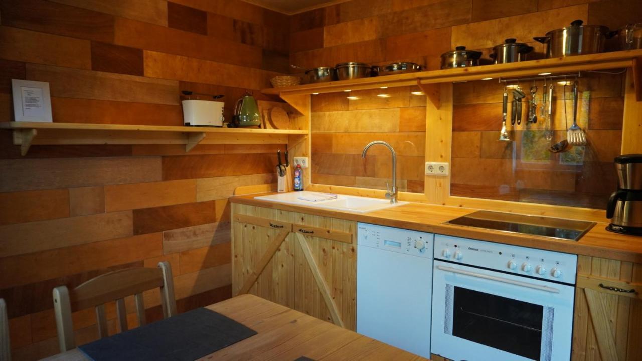 Appartamento Huette Mit Herz Im Harz Meisdorf Esterno foto