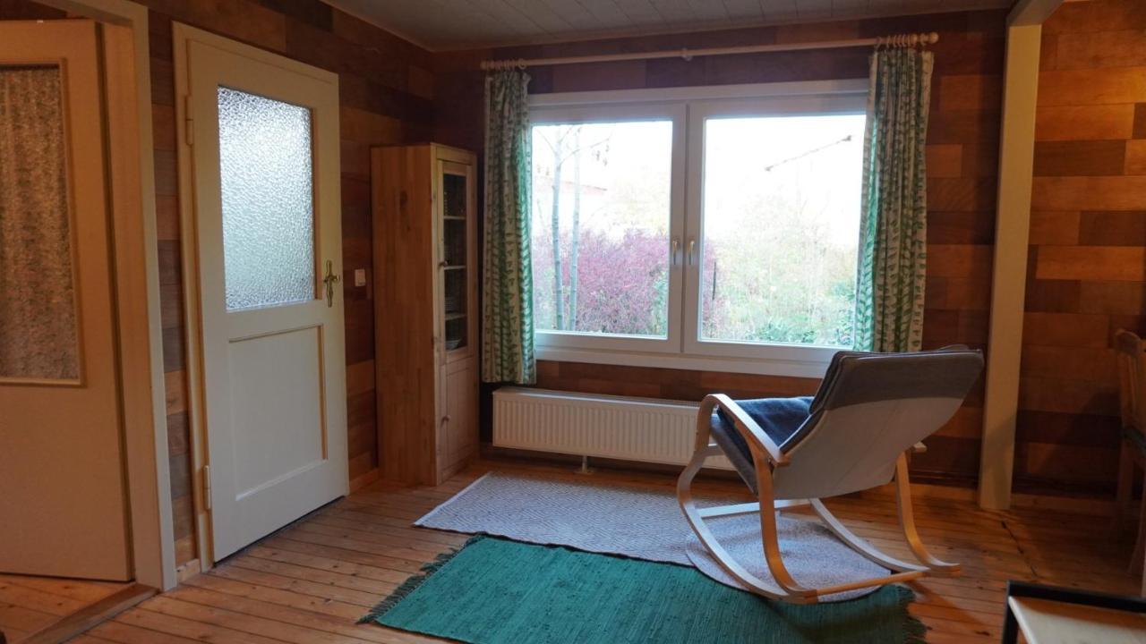 Appartamento Huette Mit Herz Im Harz Meisdorf Esterno foto